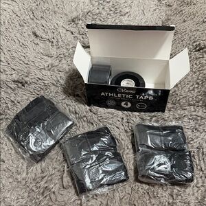 CKeep Athletic Tape and Wrist Wraps - Black